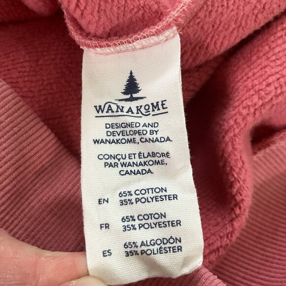 Wanakome Hera Hoodie Womens S Pink Full Zip Outdoor Gorpcore Comfy Soft - Picture 6 of 9